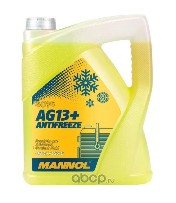 Антифриз Mannol Advanced AG13+ желтый 5л